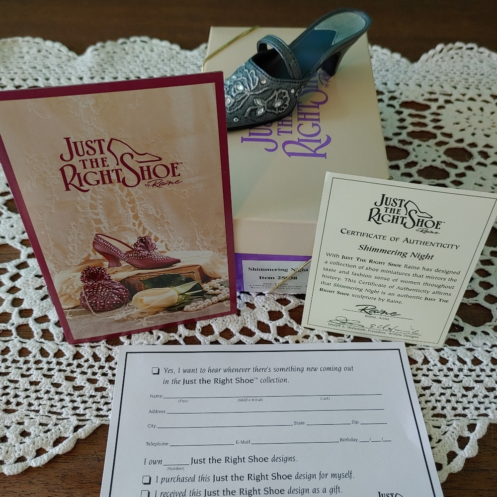 Just The Right Shoe Mini Collectible